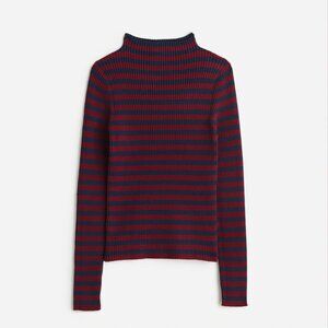 Madewell Cotton Mockneck Sweater